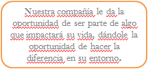 usted y nosotros...